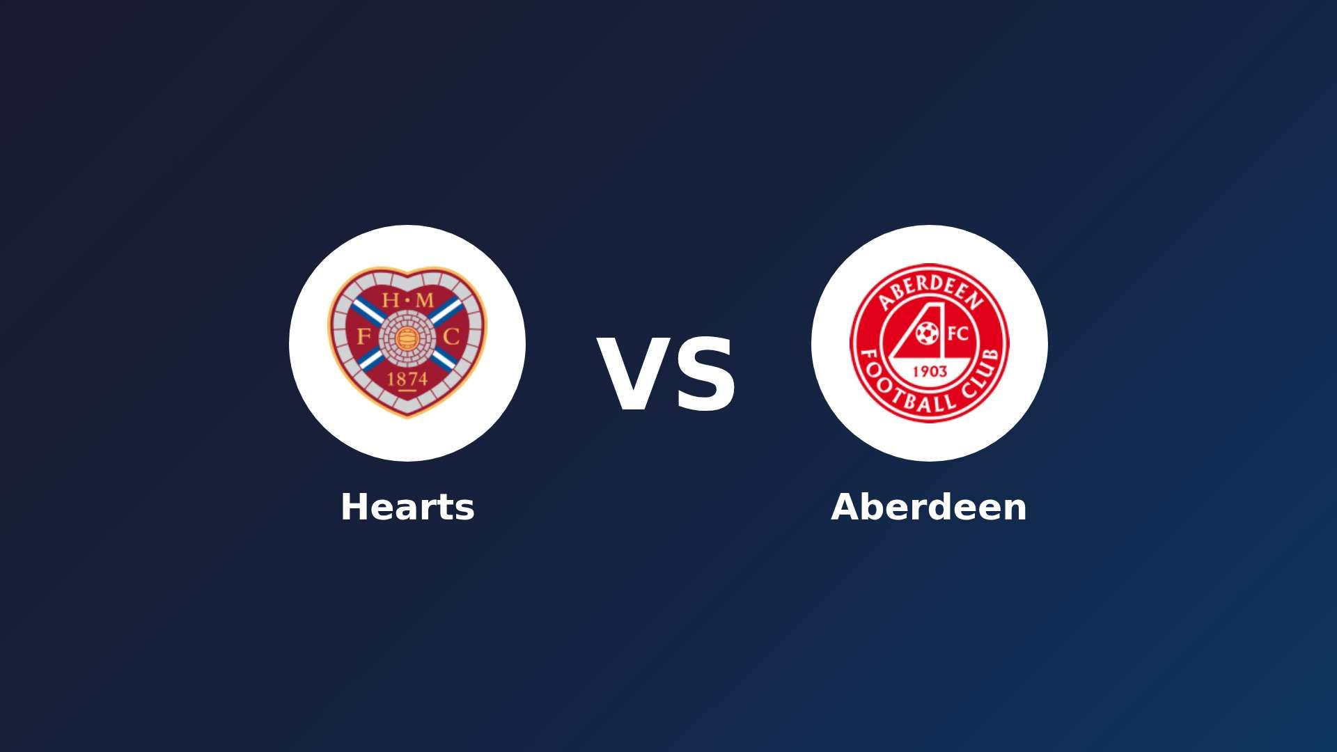 Hearts vs Aberdeen