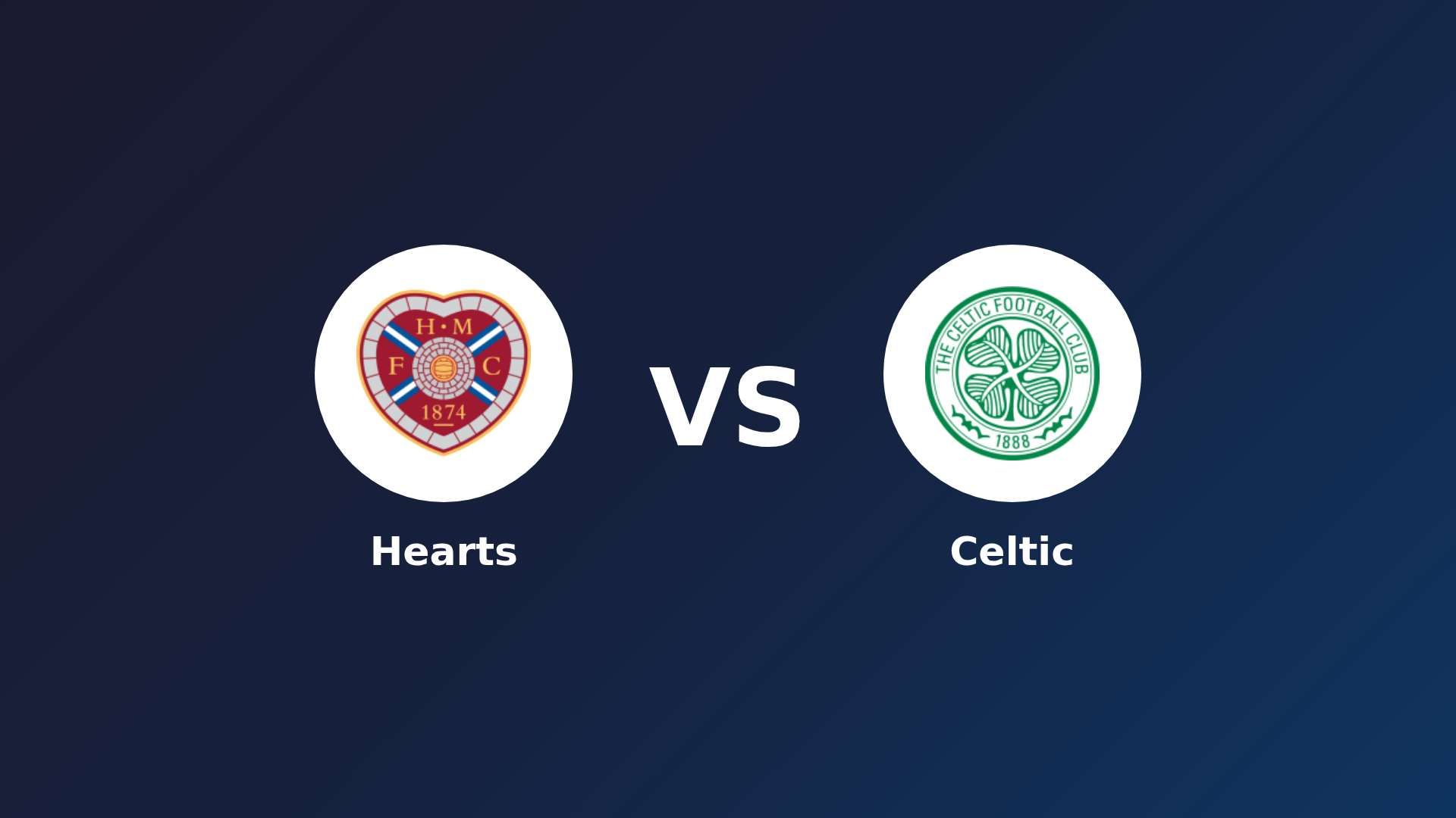 Hearts vs Celtic