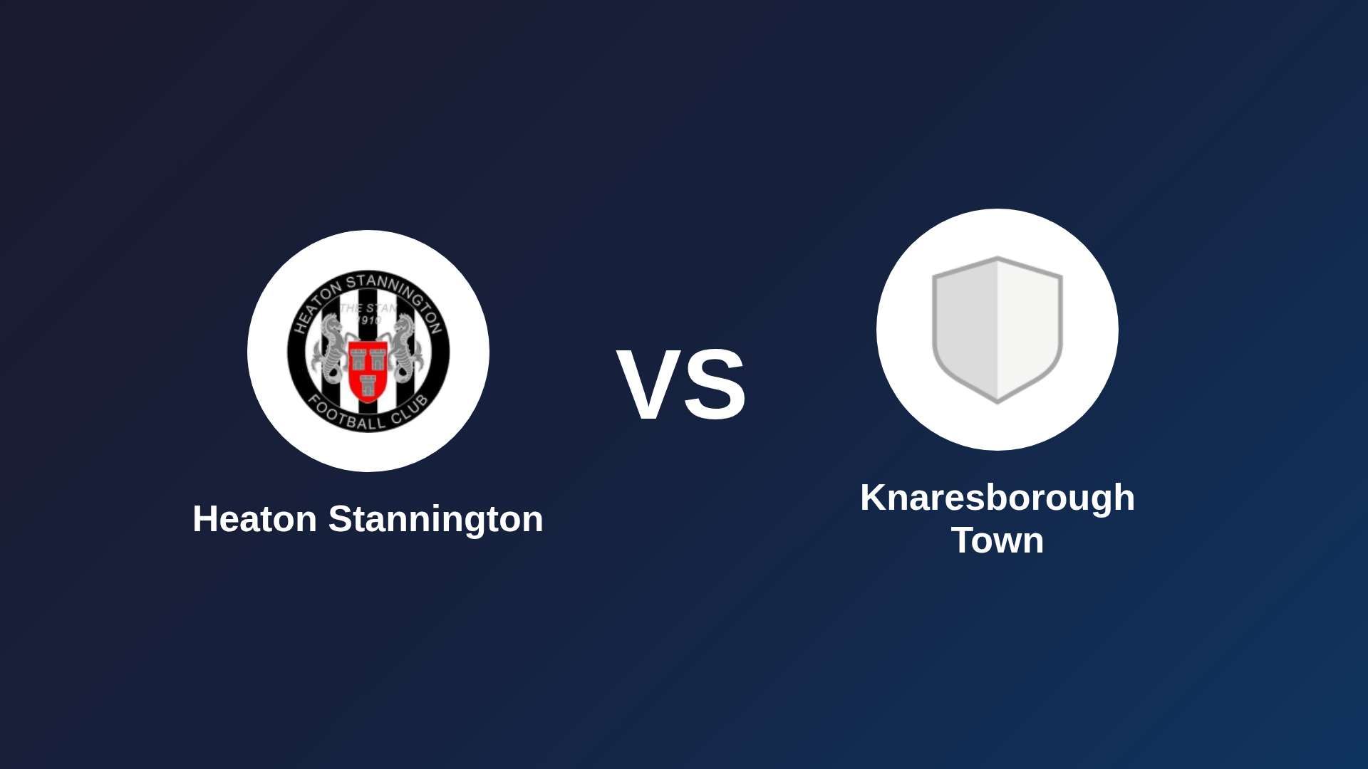 Heaton Stannington vs Knaresborough Town
