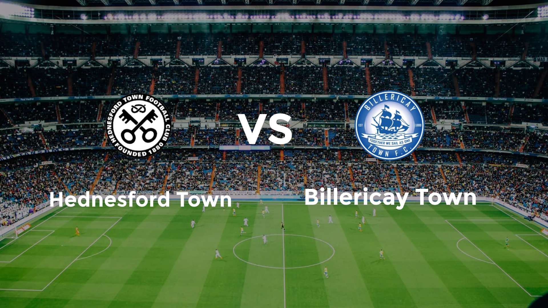 Hednesford Town vs Billericay Town