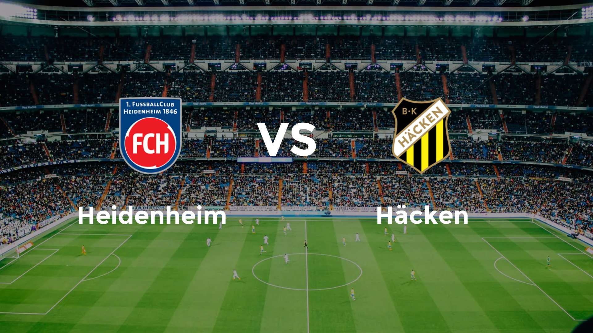 Heidenheim vs Häcken