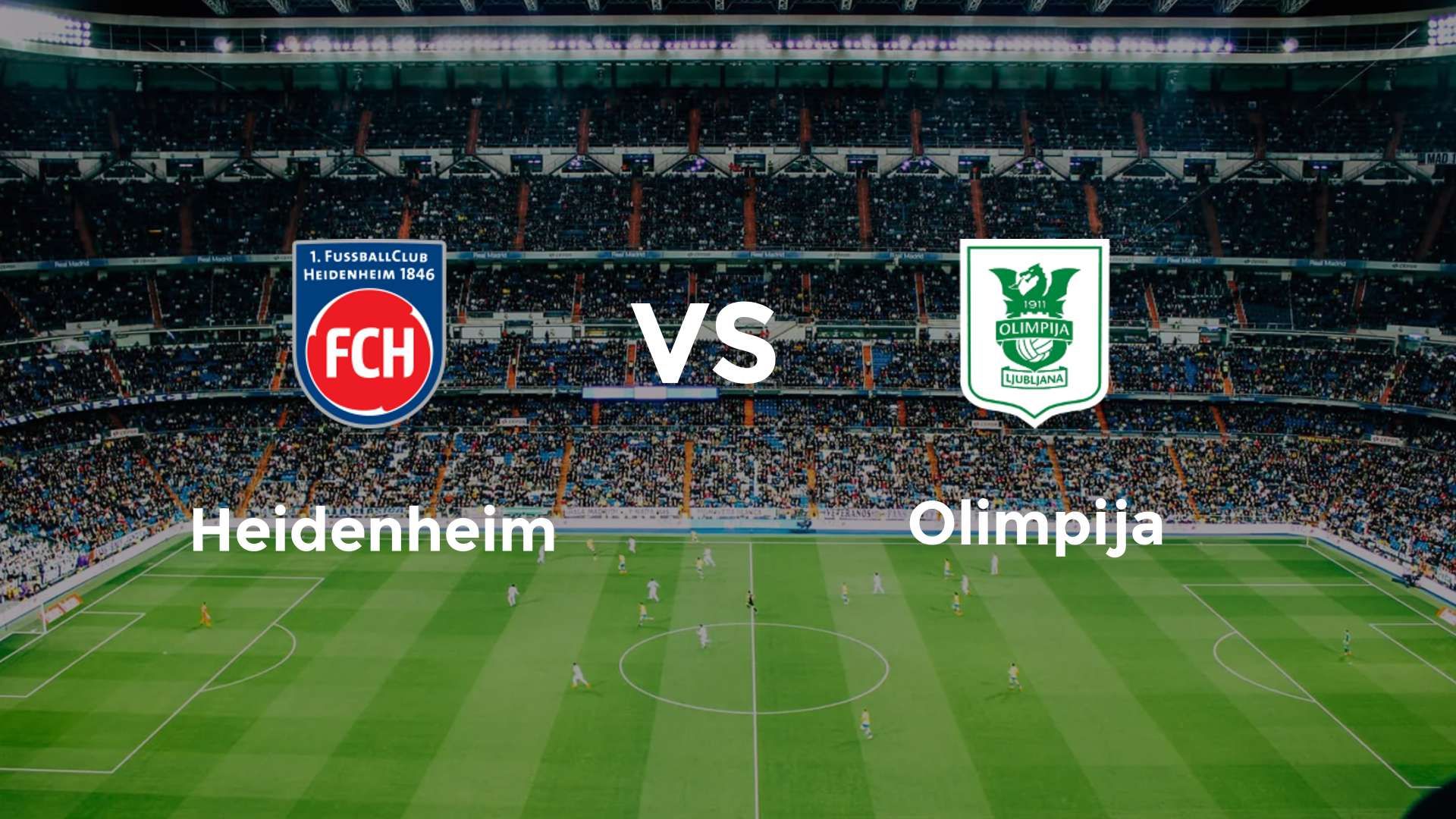 Heidenheim vs Olimpija