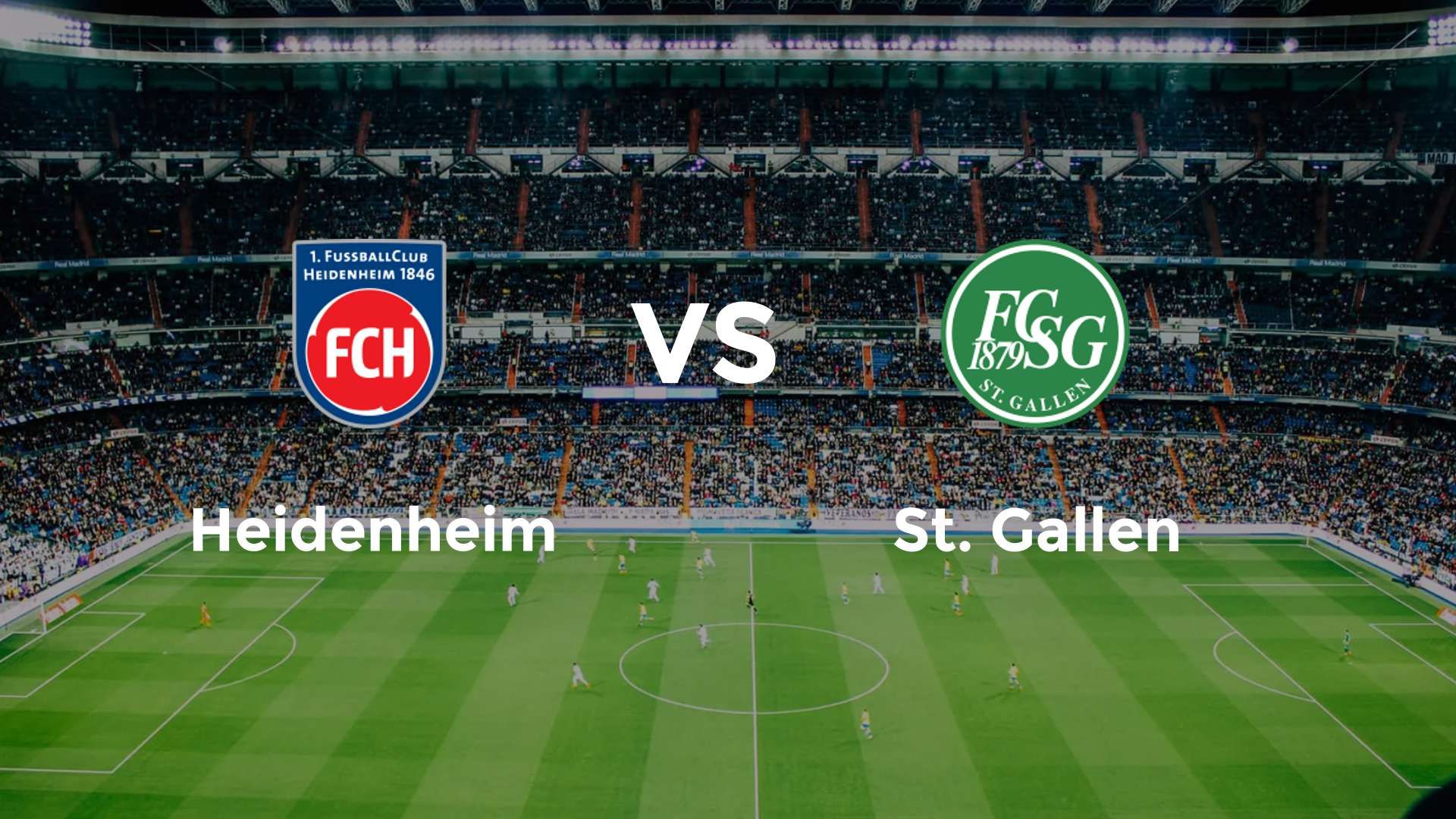 Heidenheim vs St. Gallen
