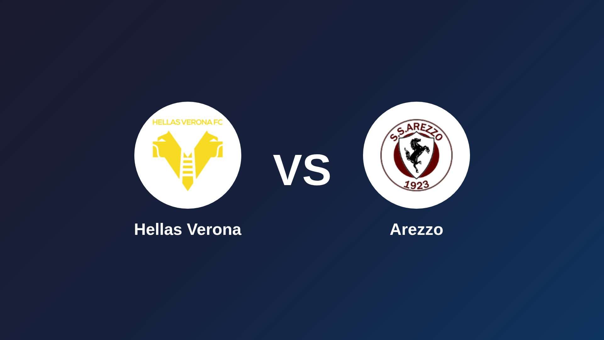 Hellas Verona vs Arezzo