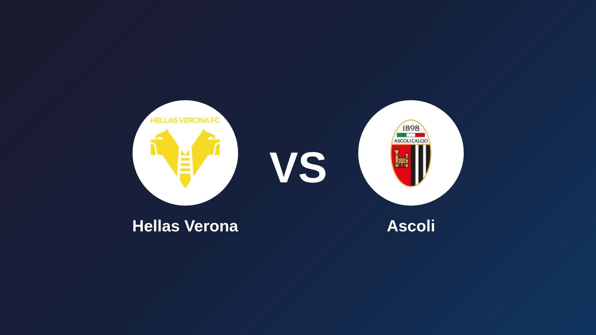 Hellas Verona vs Ascoli