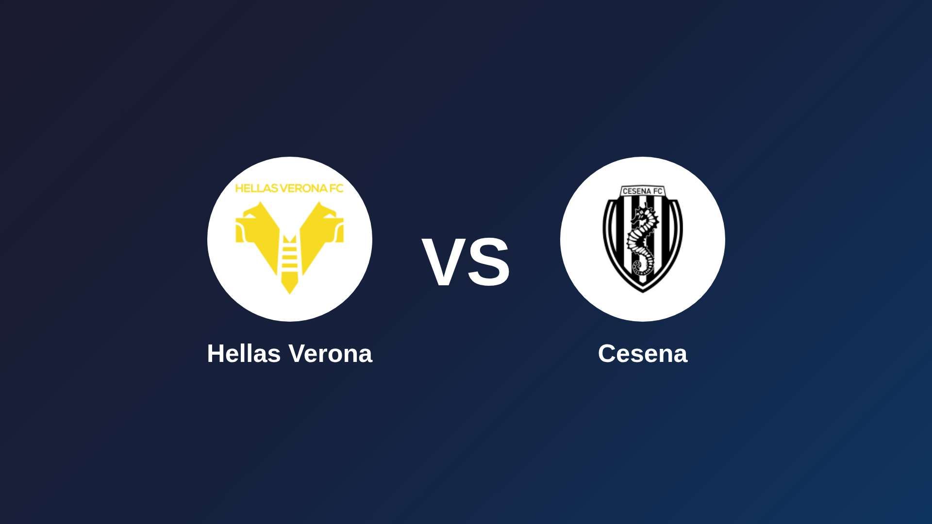 Hellas Verona vs Cesena