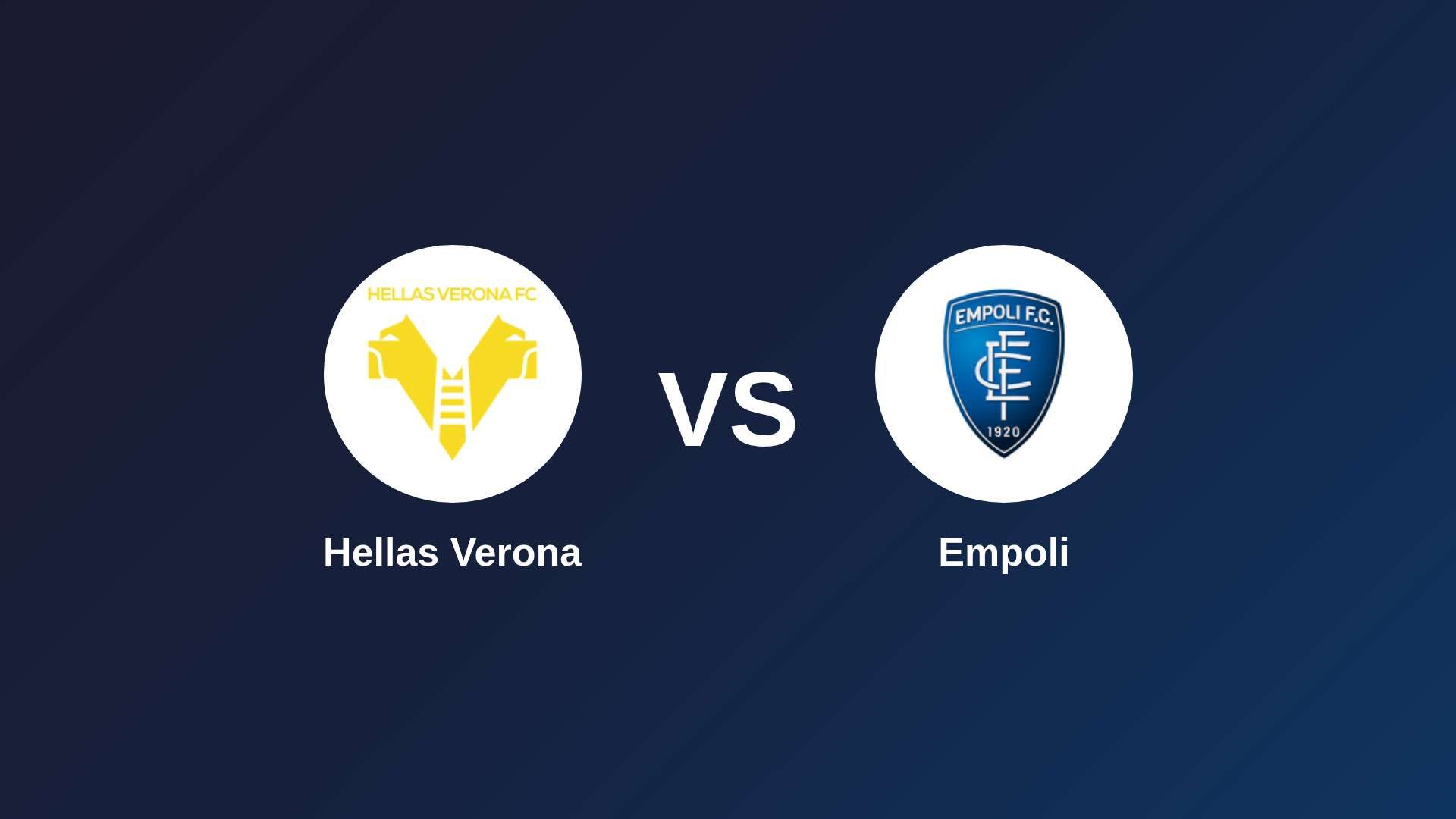 Hellas Verona vs Empoli