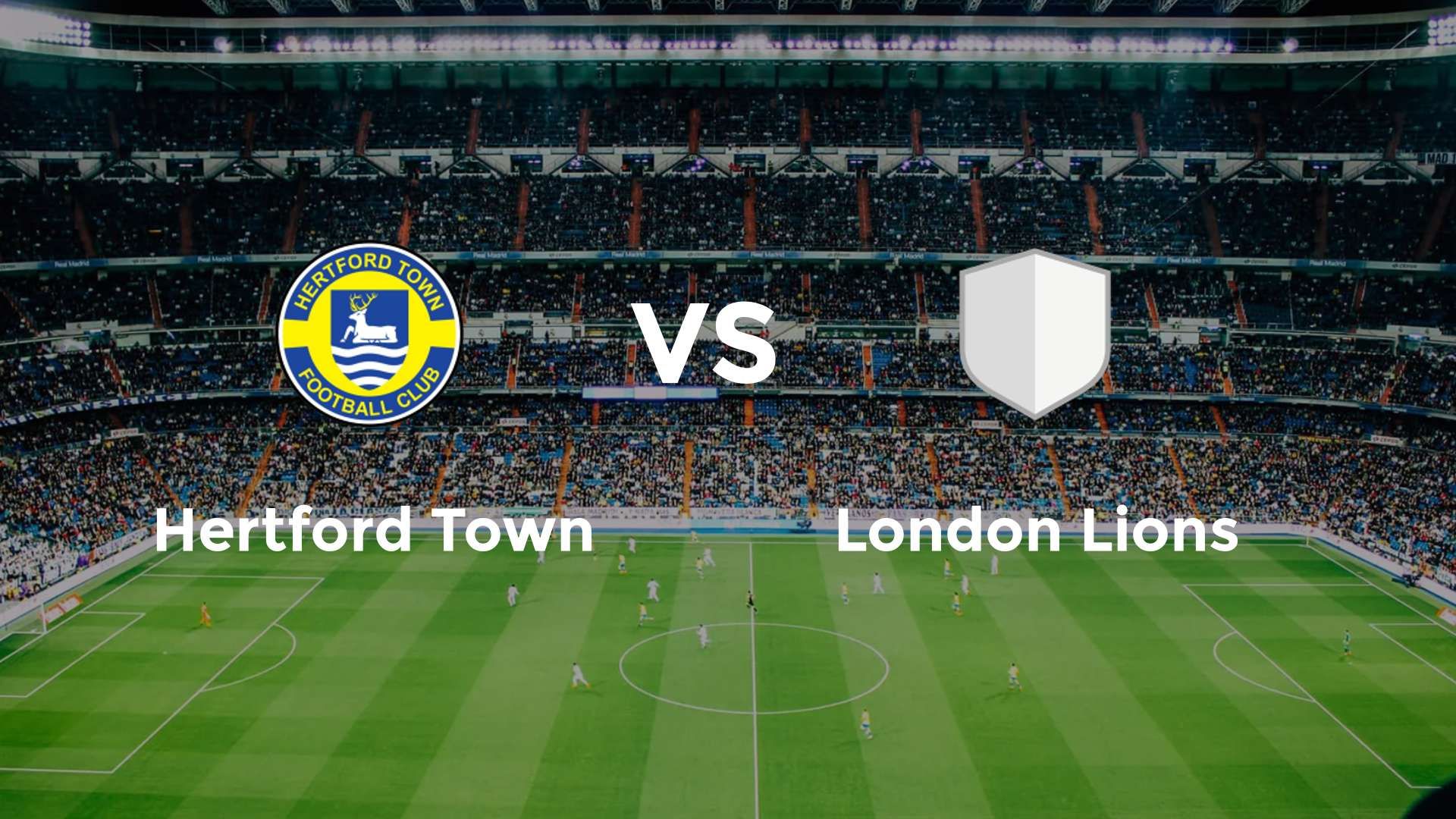 Hertford Town vs London Lions