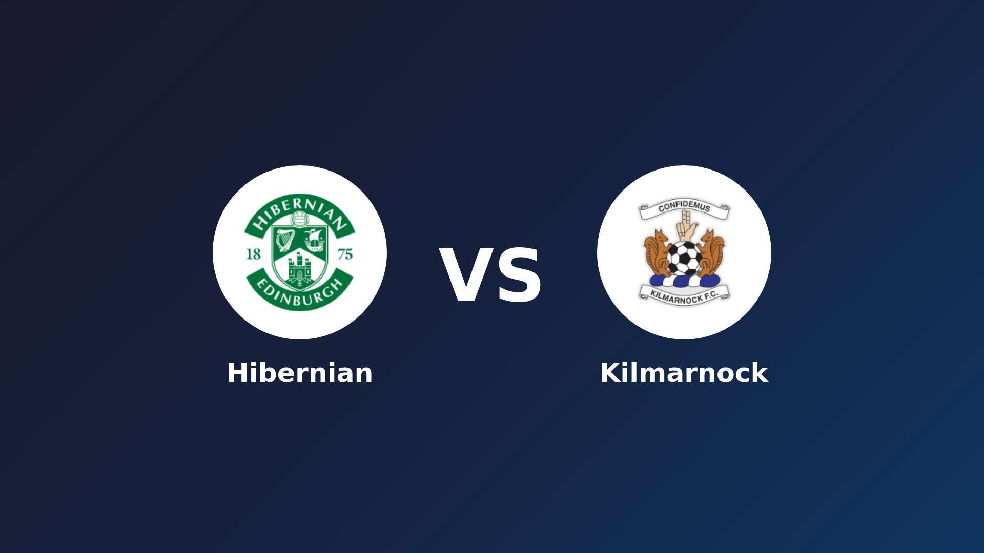 Hibernian vs Kilmarnock