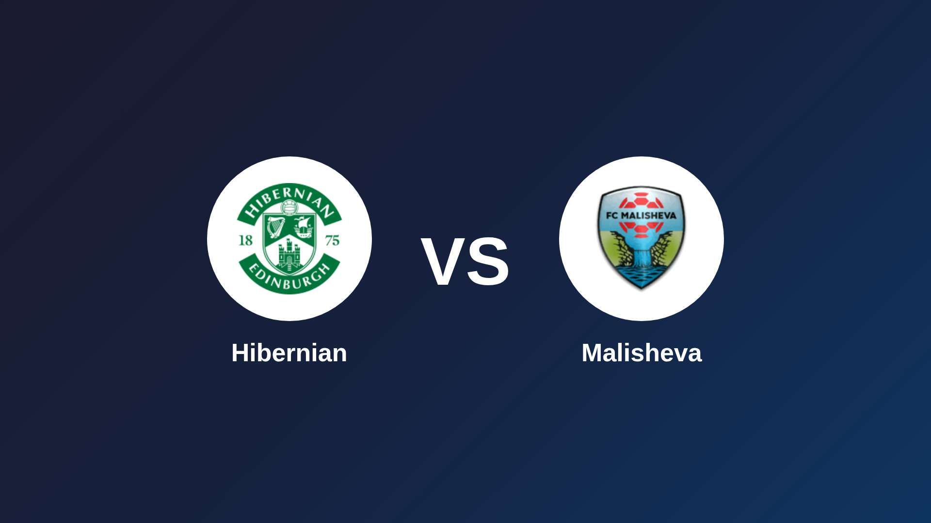 Hibernian vs Malisheva