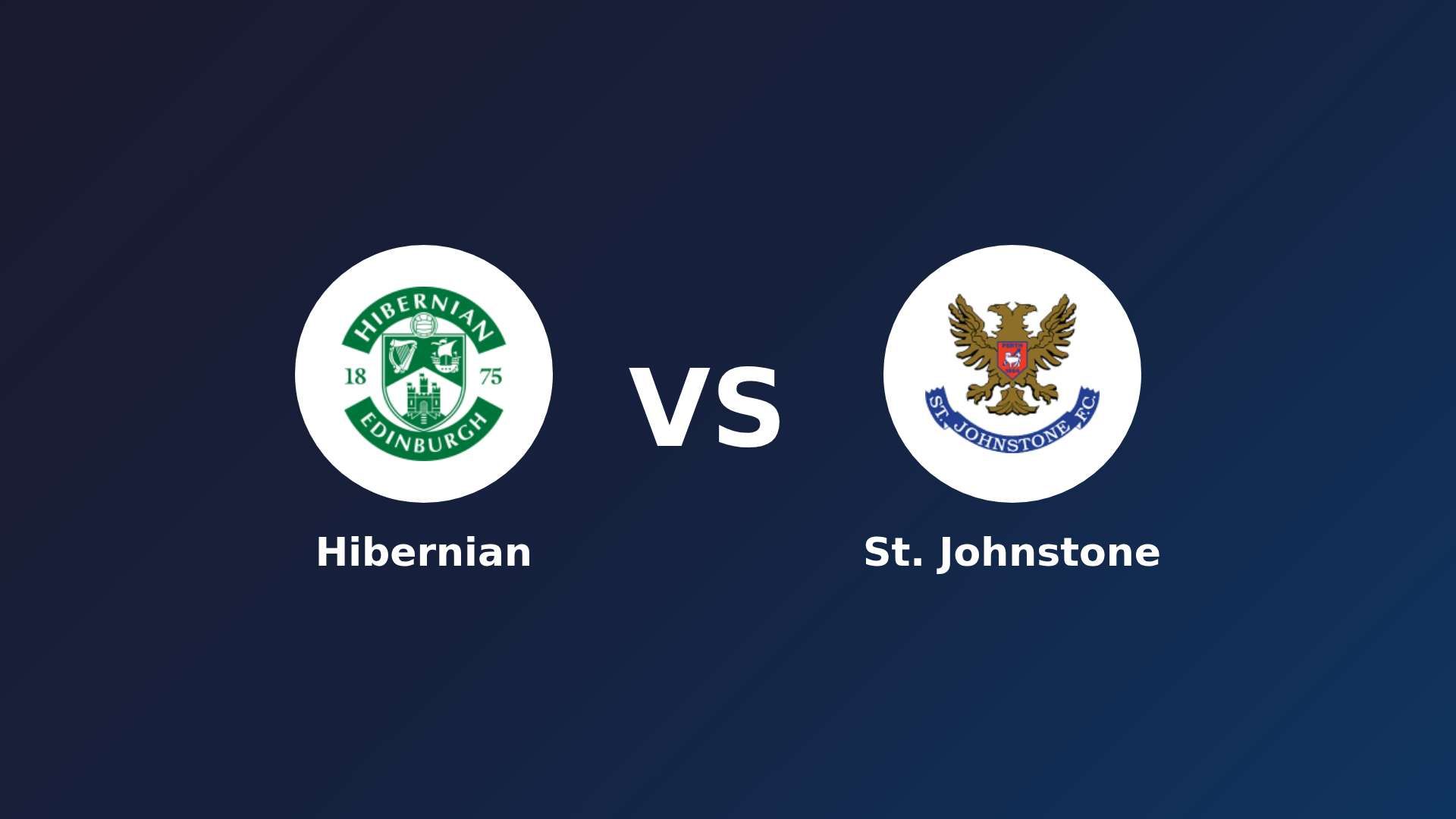 Hibernian vs St. Johnstone