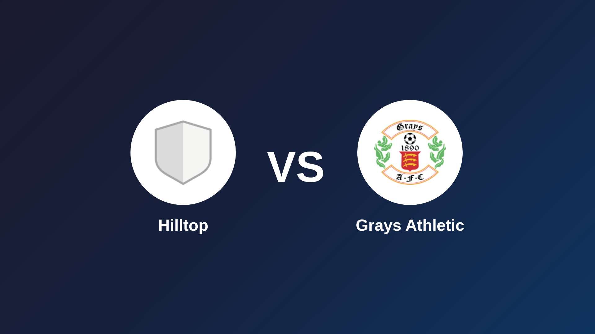 Hilltop vs Grays Athletic