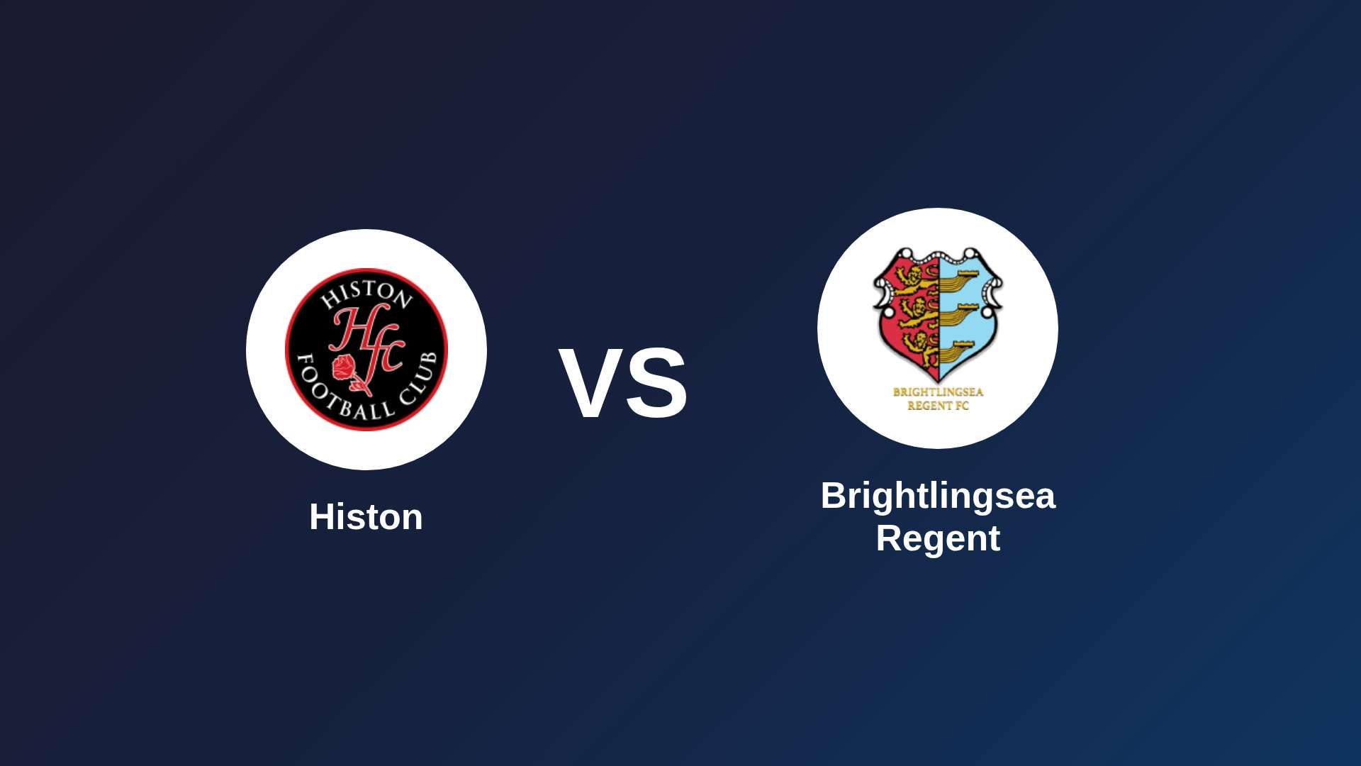Histon vs Brightlingsea Regent