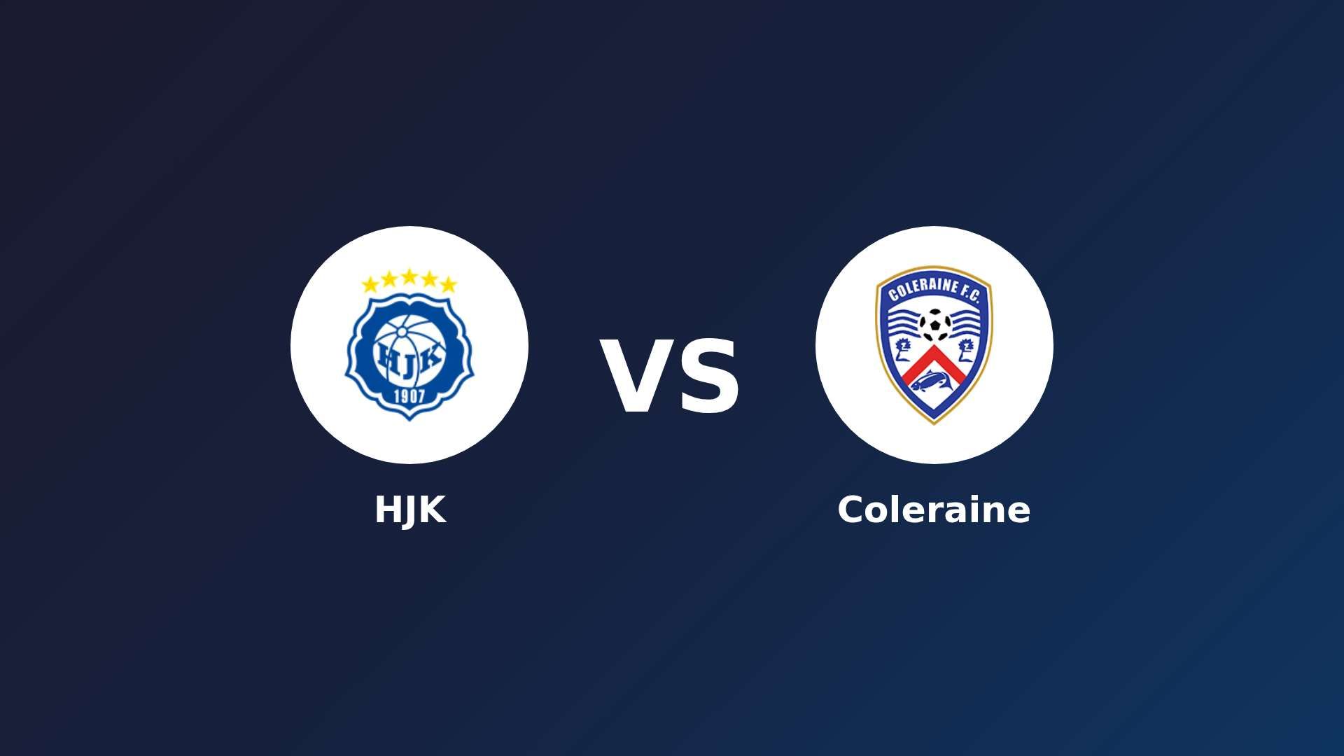 HJK vs Coleraine