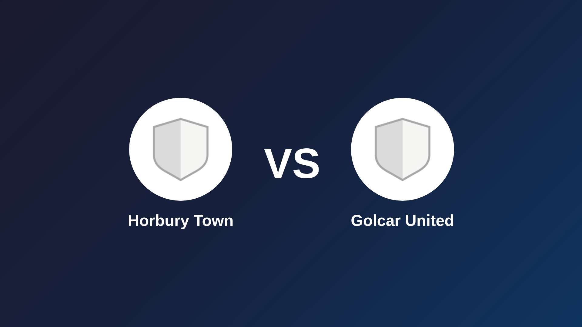 Horbury Town vs Golcar United