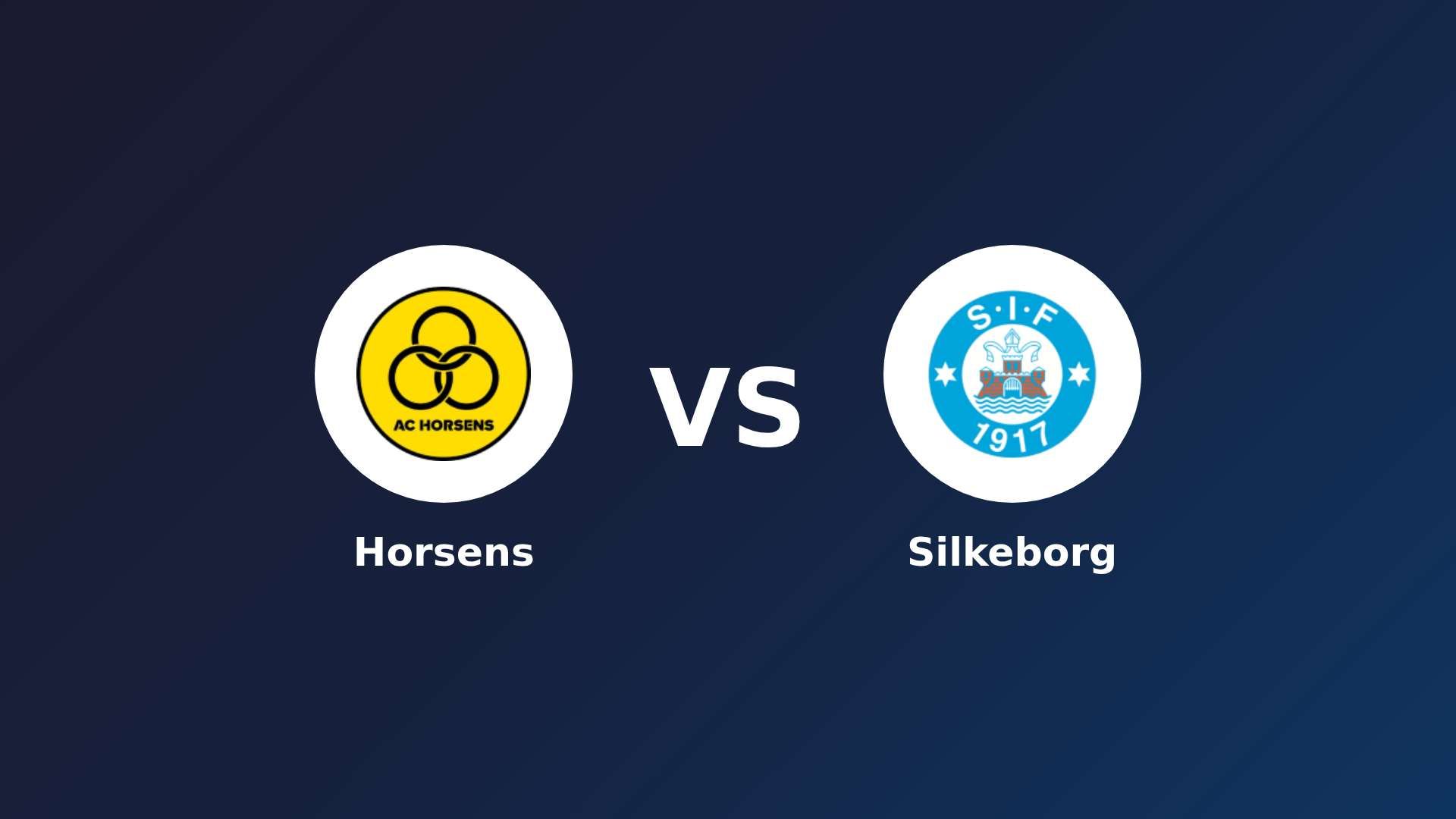 Horsens vs Silkeborg IF