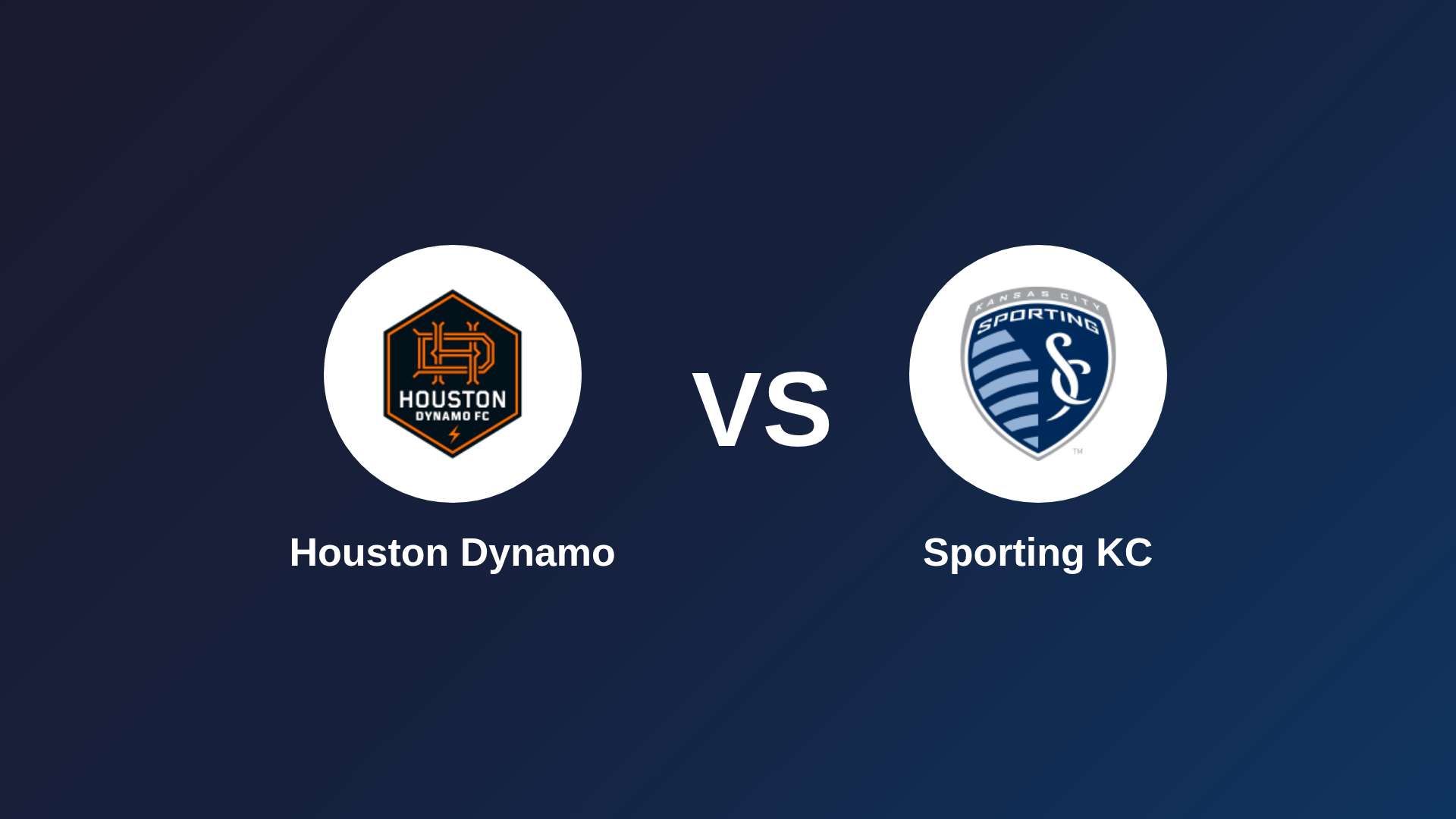 Houston Dynamo vs Sporting KC