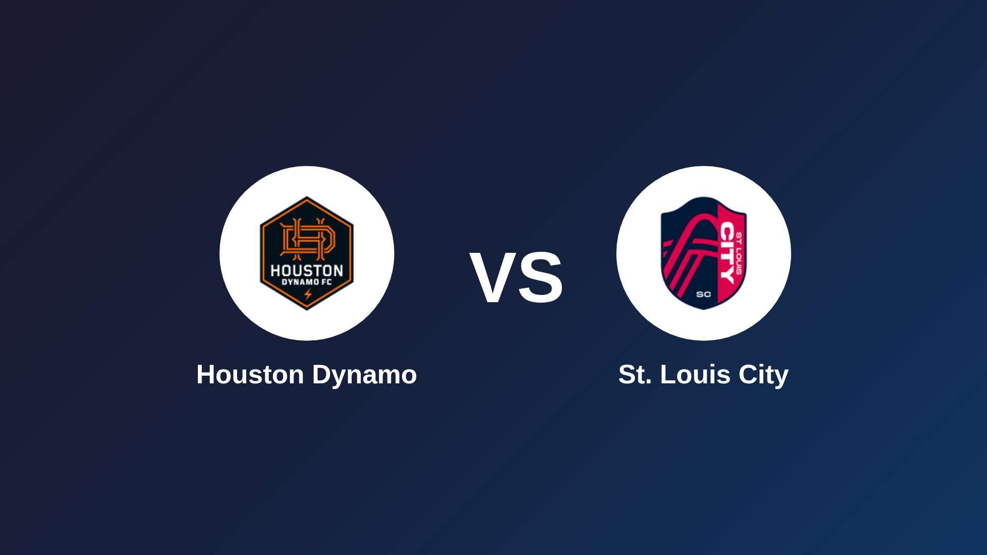 Houston Dynamo vs St. Louis City