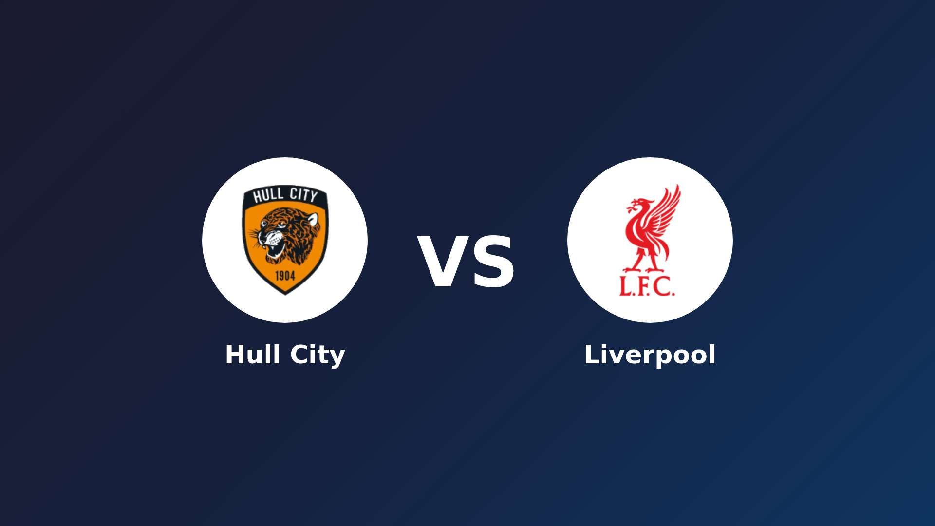 Hull City vs Liverpool