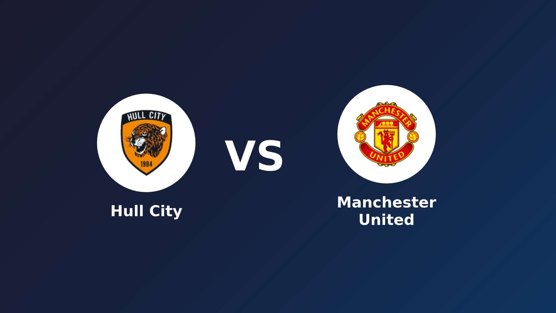 Hull City vs Manchester United
