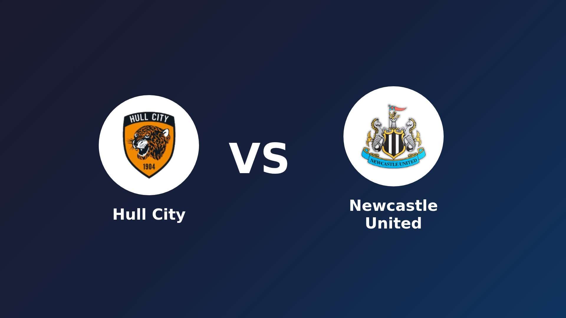 Hull City vs Newcastle United