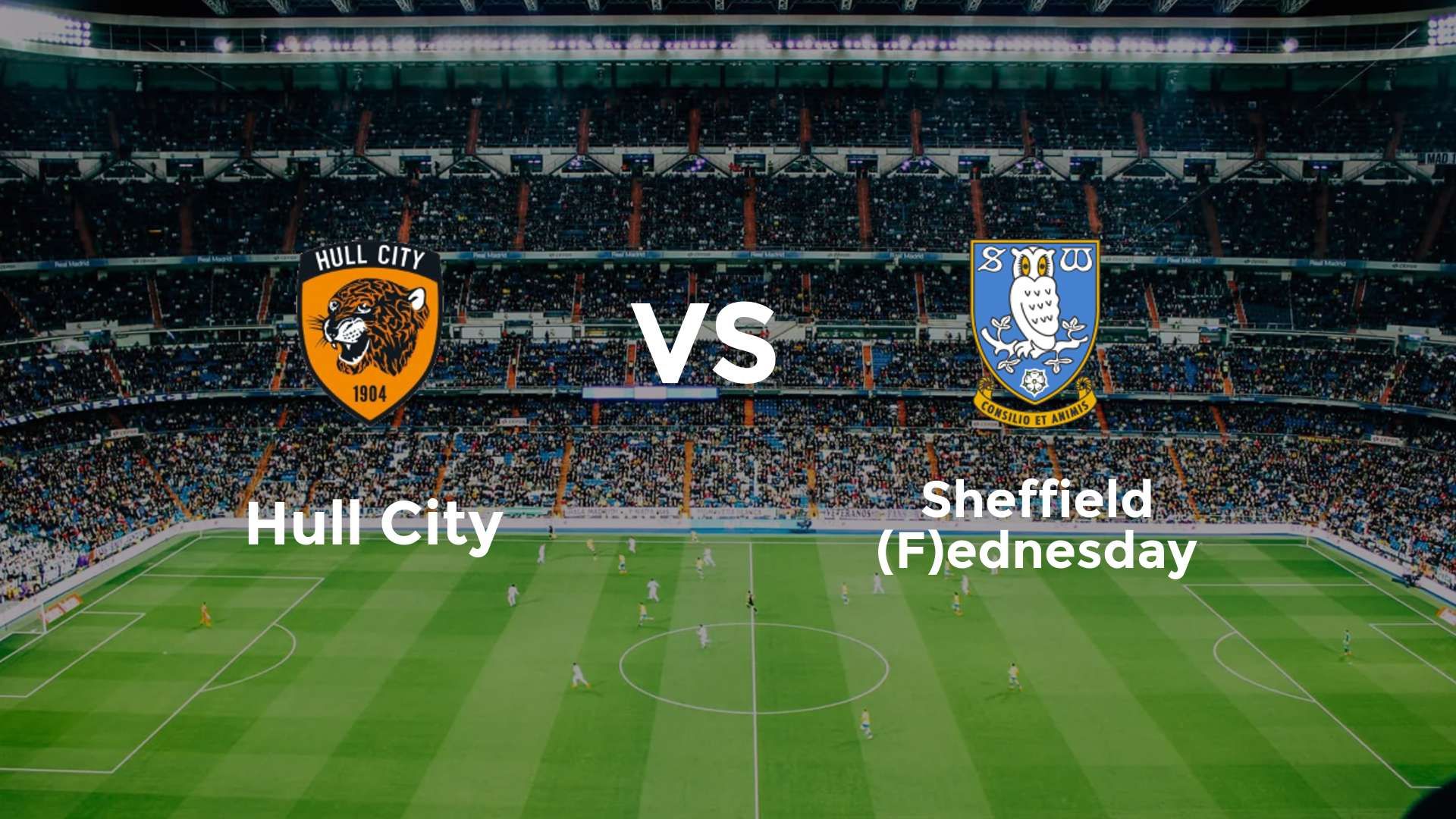 Hull City vs Sheffield (F)ednesday