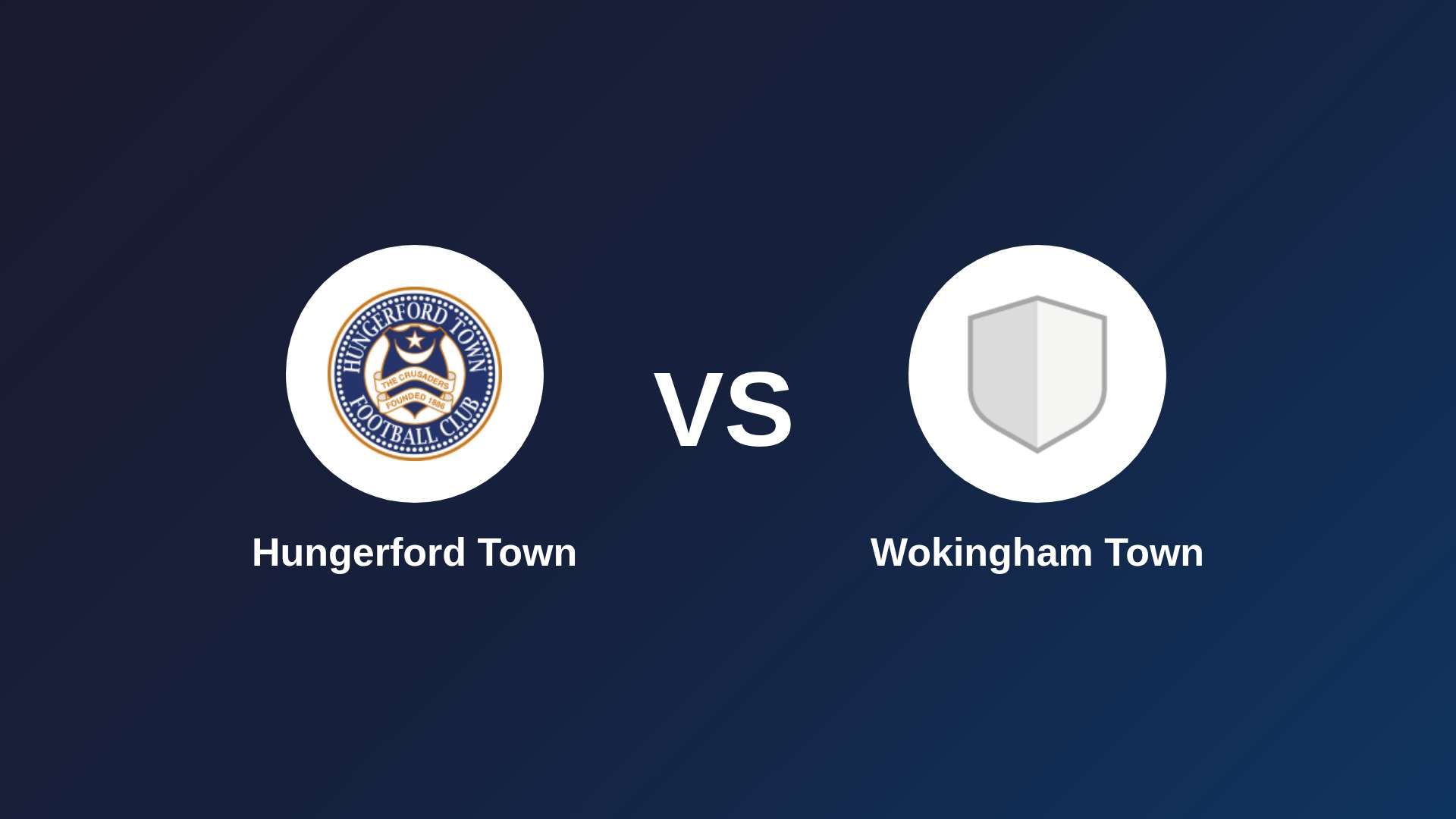 Hungerford Town vs (F)okingham Town