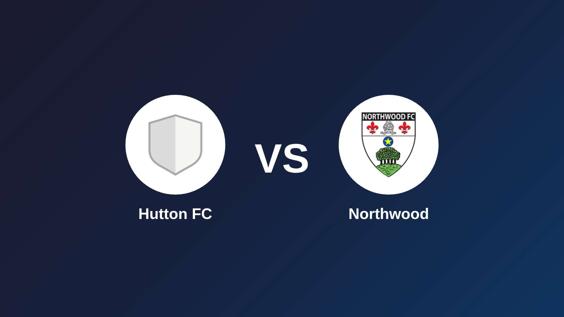 Hutton FC vs Northwood
