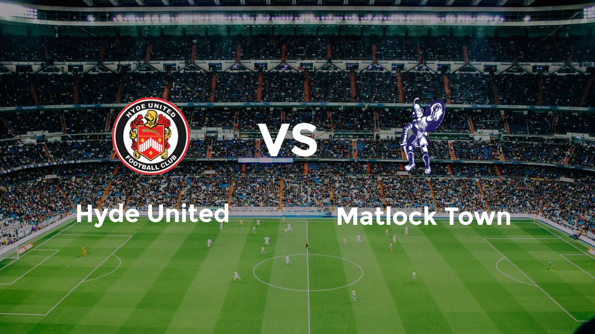Hyde United vs Matlock Town