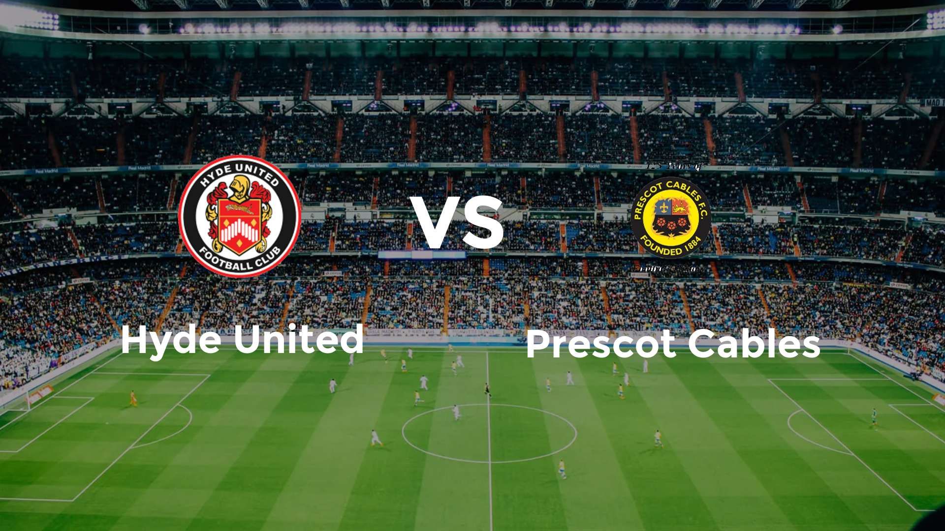Hyde United vs Prescot Cables