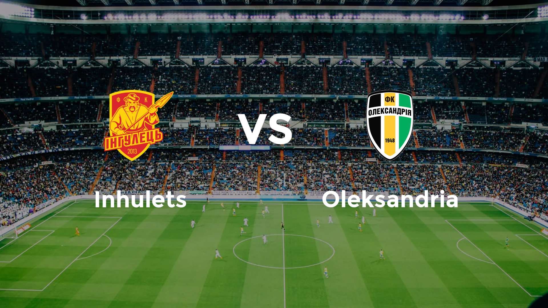Inhulets vs Oleksandria