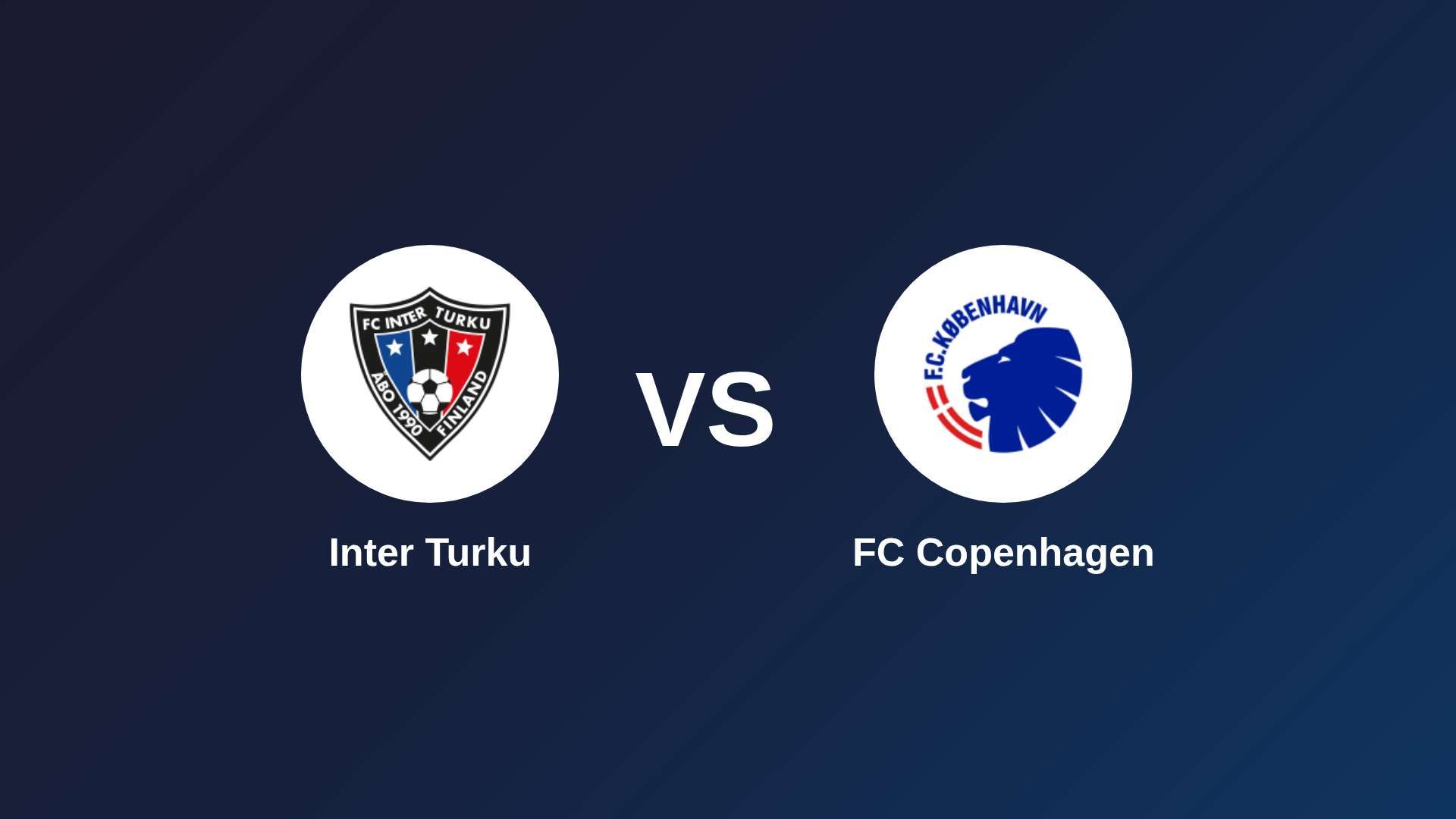 Inter Turku vs FC København