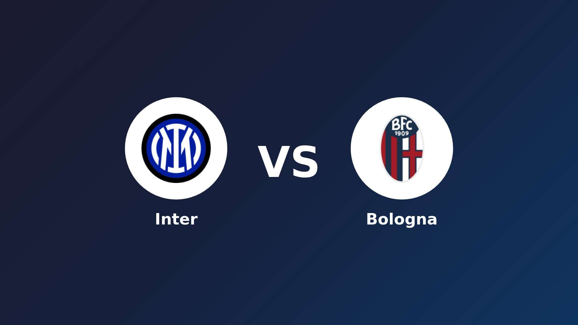 Inter vs Bologna