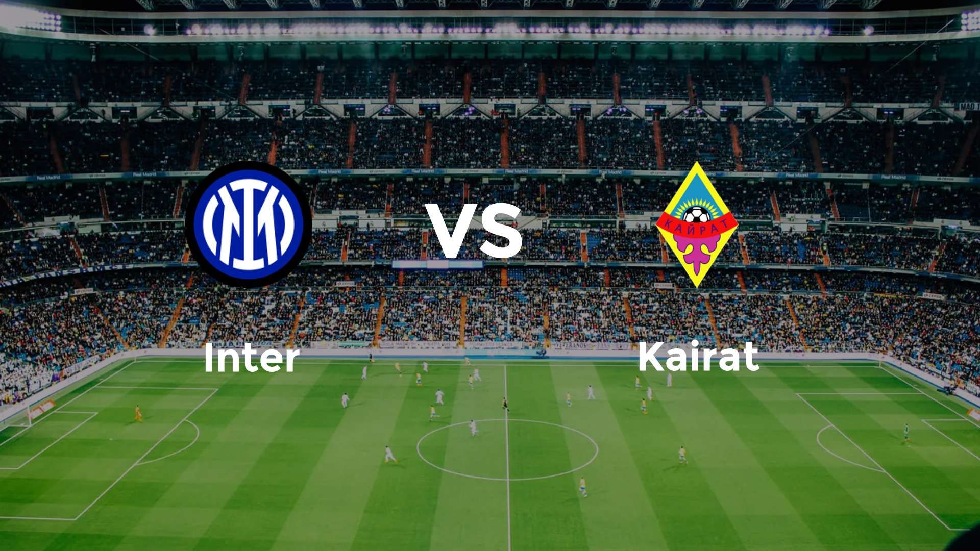 Inter vs Kairat