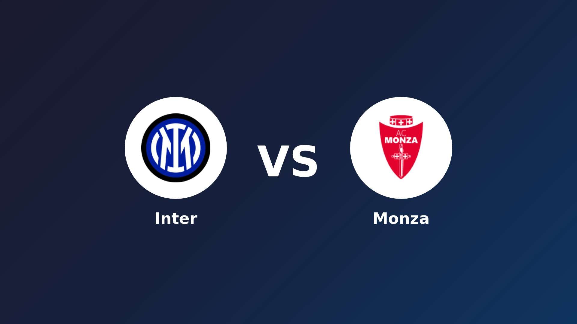 Inter vs Monza