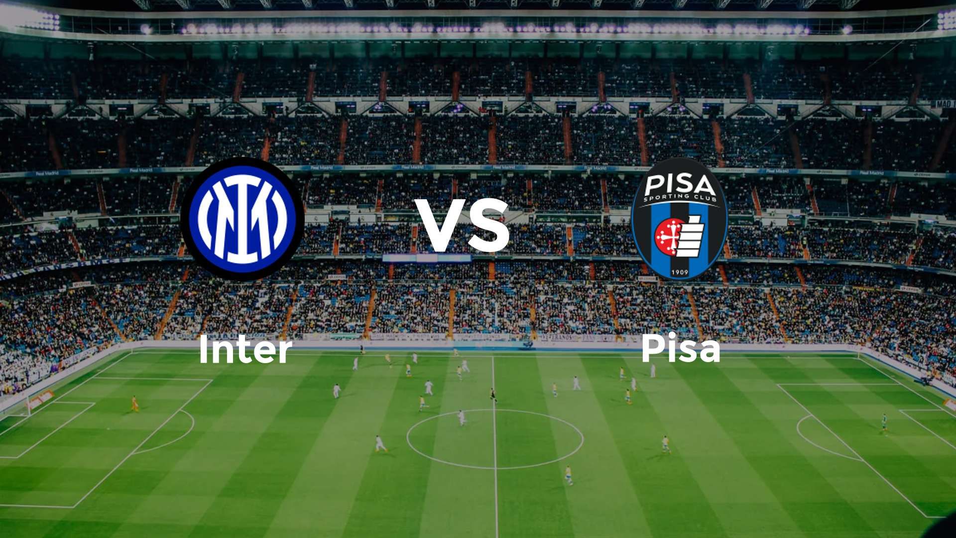 Inter vs Pisa