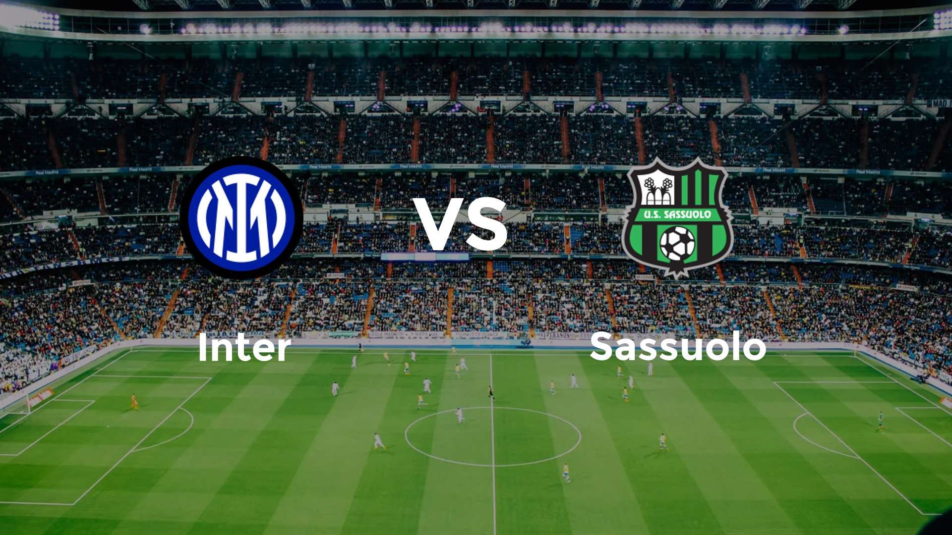 Inter vs Sassuolo