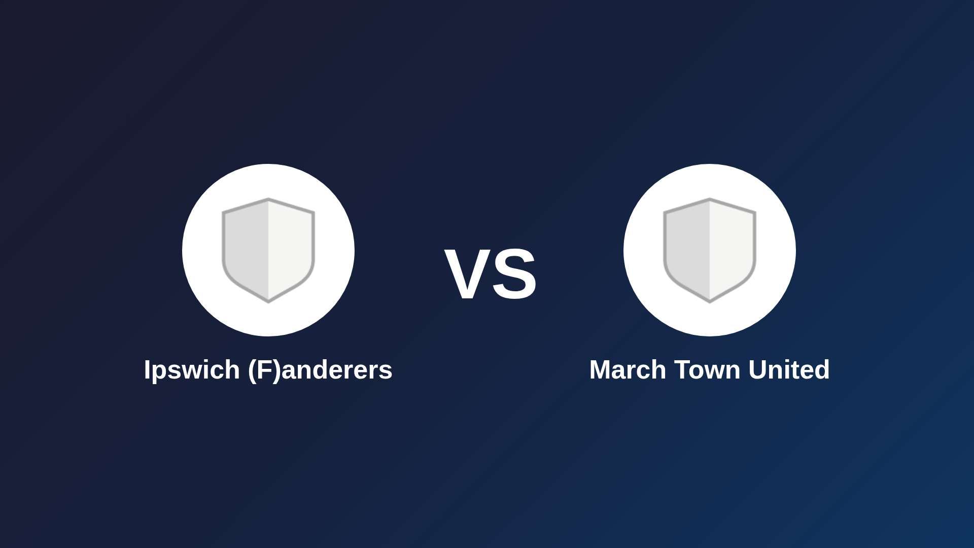 Ipswich (F)anderers vs March Town United