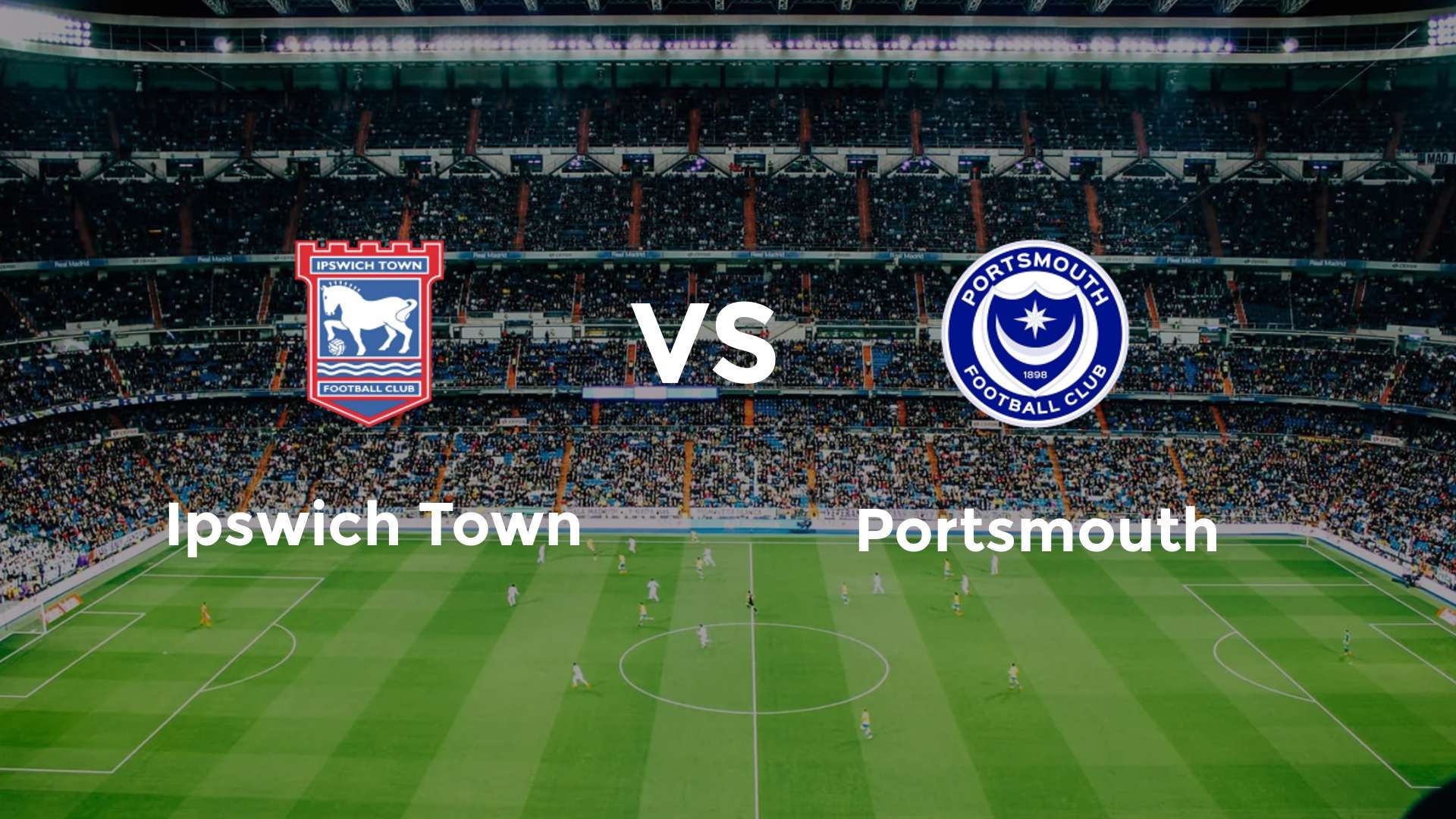 Ipswich Town vs Portsmouth