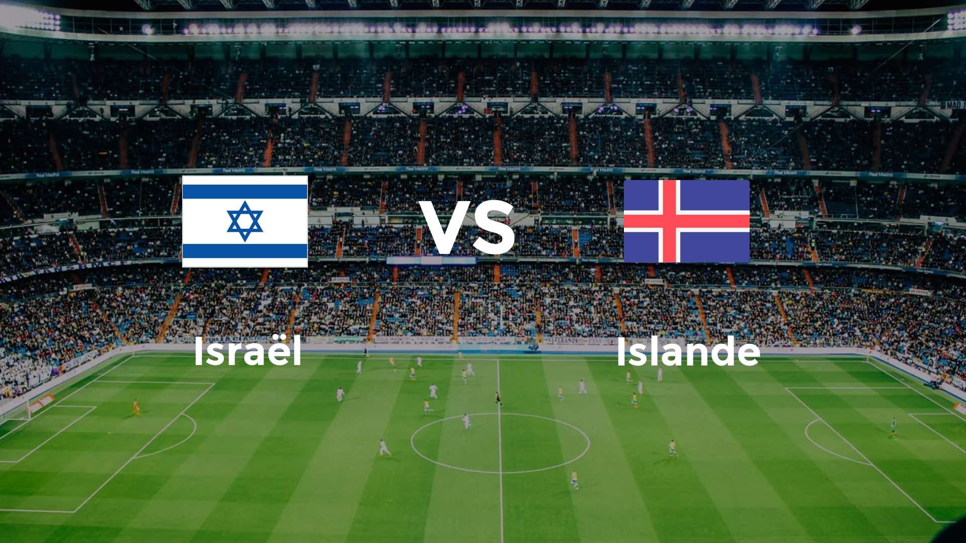 Israël vs Islande