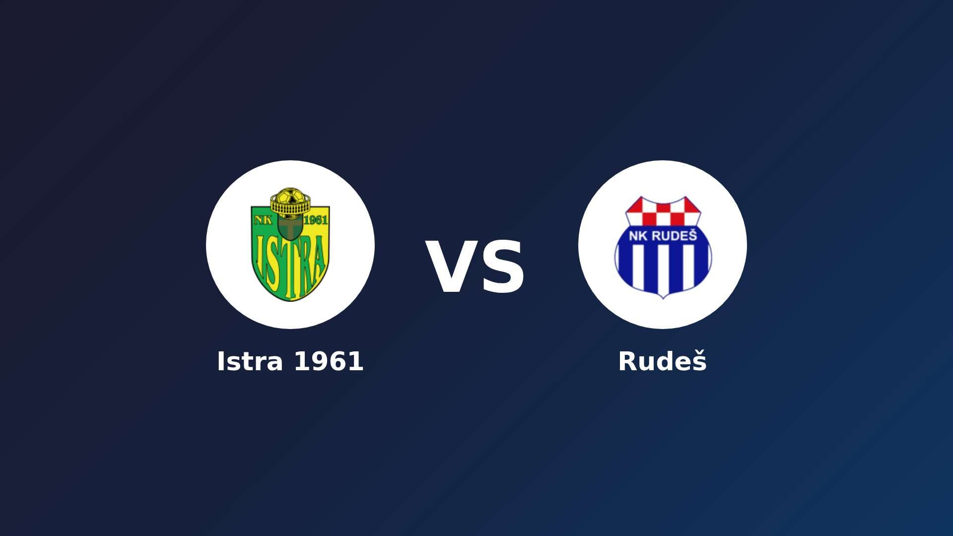 Istra 1961 vs Rudeš