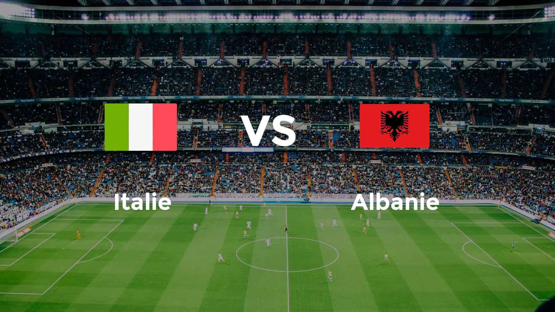 Italie vs Albanie