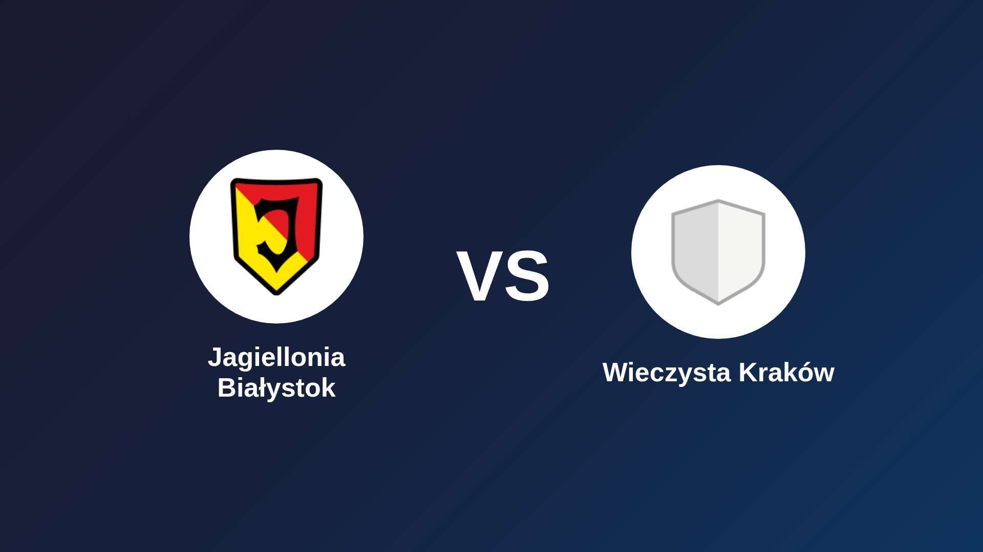 Jagiellonia Białystok vs (F)ieczysta Kraków