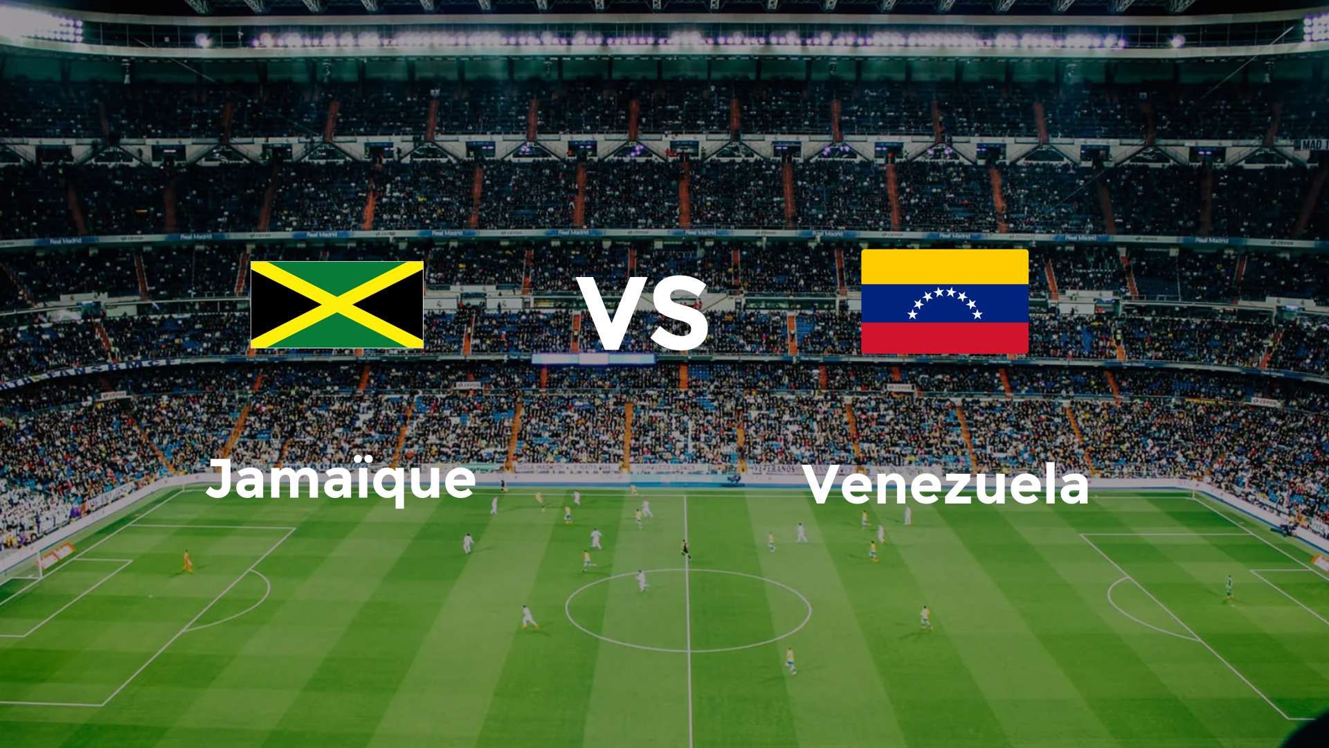 Jamaïque vs Venezuela
