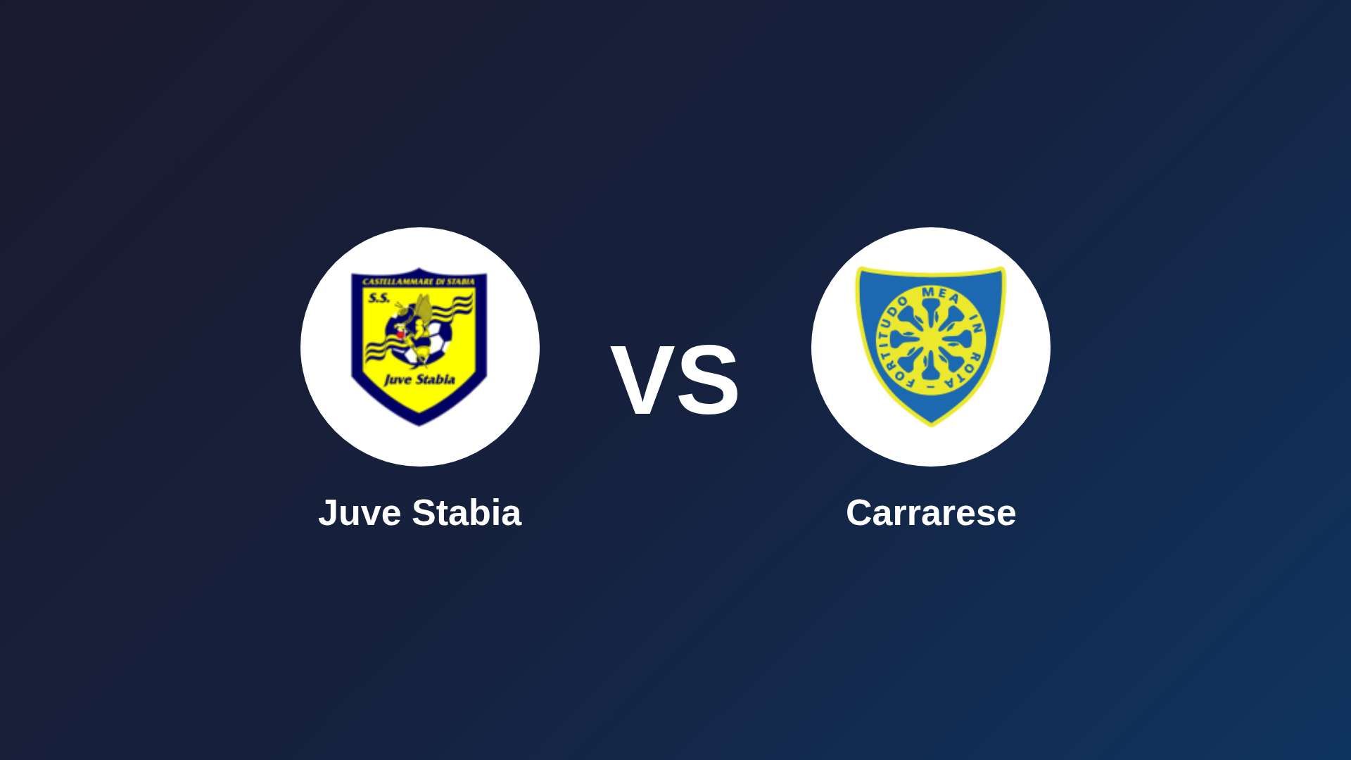 Juve Stabia vs Carrarese