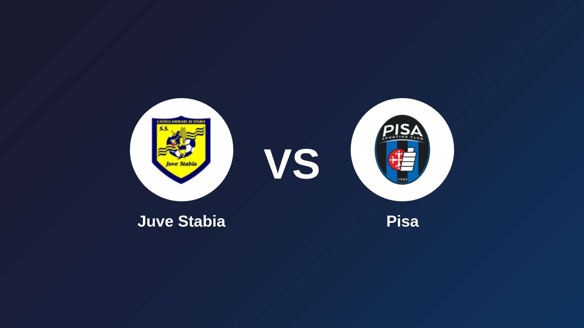 Juve Stabia vs Pisa