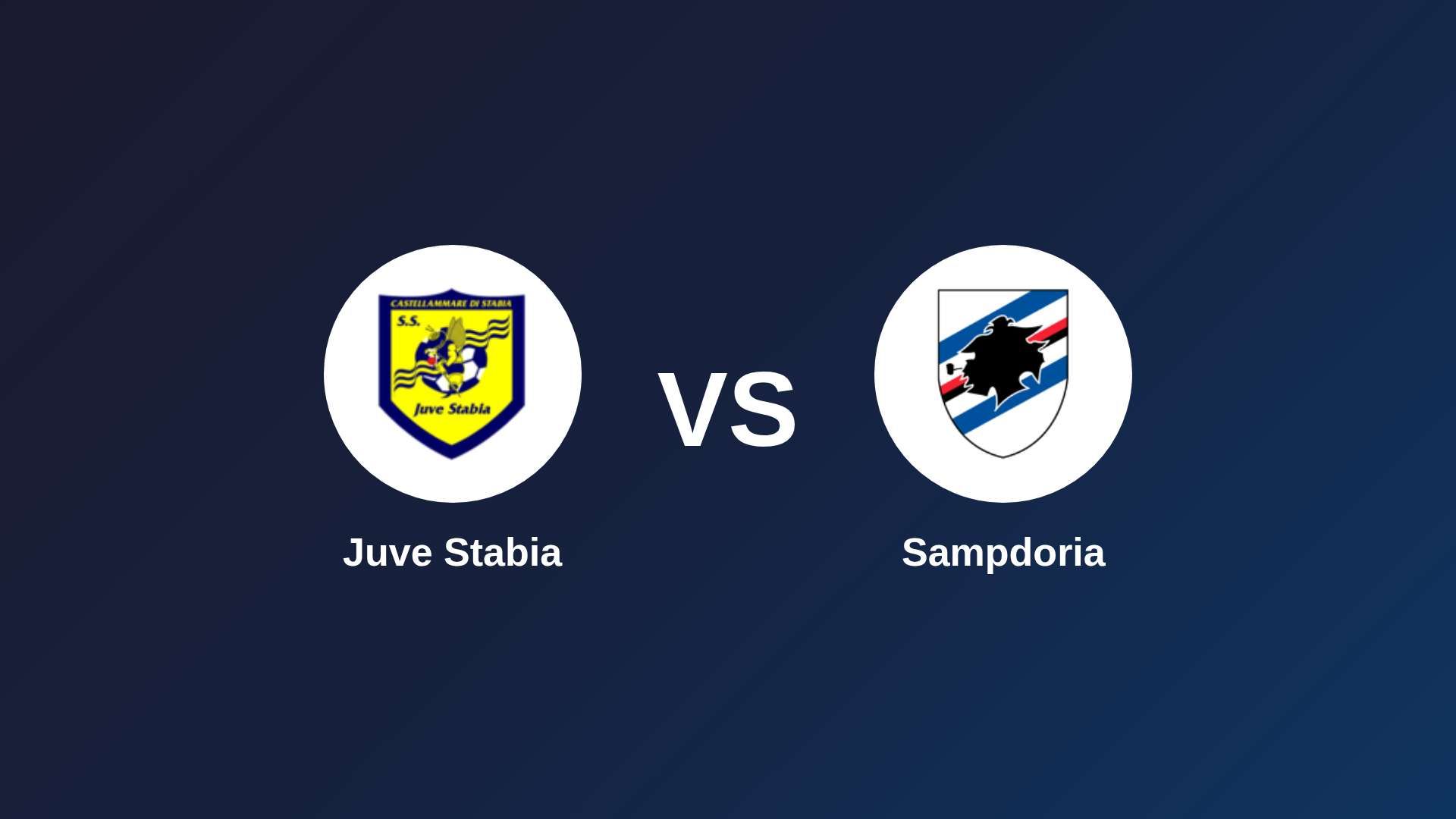 Juve Stabia vs Sampdoria