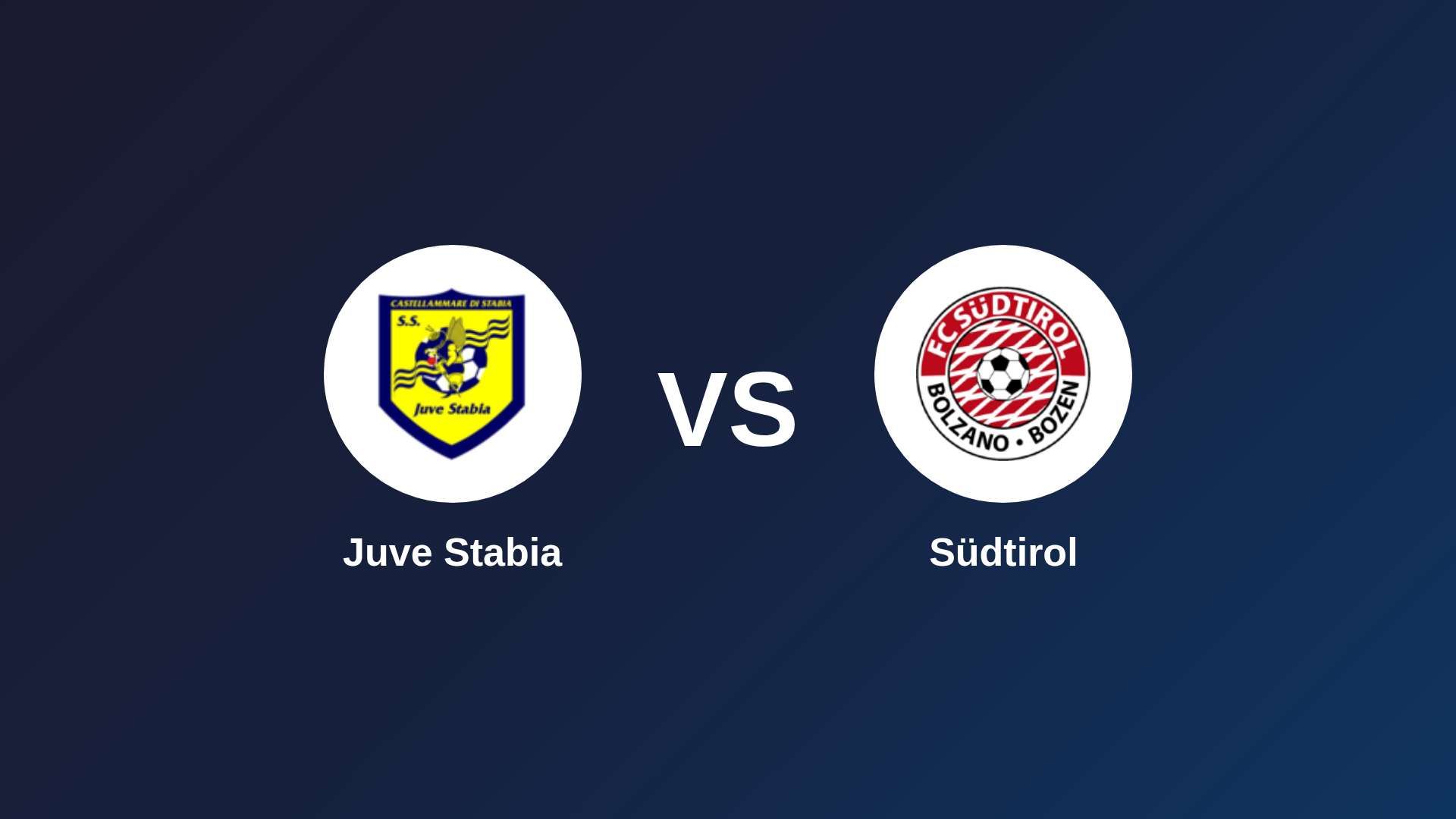 Juve Stabia vs Südtirol