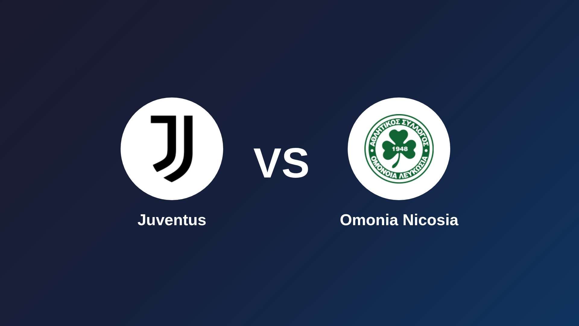 Juventus vs Omonia Nicosia