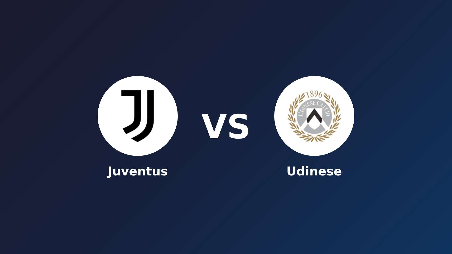 Juventus vs Udinese